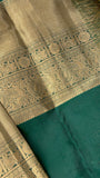 Half Mix Kanjeevaram Silk Saree - Kanjeevaram Silk Mandir