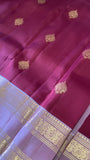 Half mix Kanjeevaram silk saree - Kanjeevaram Silk Mandir