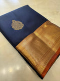 Half mix Kanjeevaram silk saree - Kanjeevaram Silk Mandir