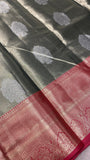 Half Mix Kanjeevaram Silk Saree - Kanjeevaram Silk Mandir