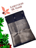 Half mix Kanjeevaram silk saree - Kanjeevaram Silk Mandir
