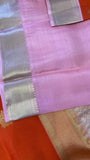 Half mix Kanjeevaram silk saree - Kanjeevaram Silk Mandir