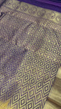 Half Mix Kanjeevaram Silk Saree - Kanjeevaram Silk Mandir