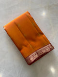 Half mix Kanjeevaram silk saree - Kanjeevaram Silk Mandir