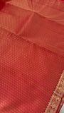 Half mix Kanjeevaram silk saree - Kanjeevaram Silk Mandir