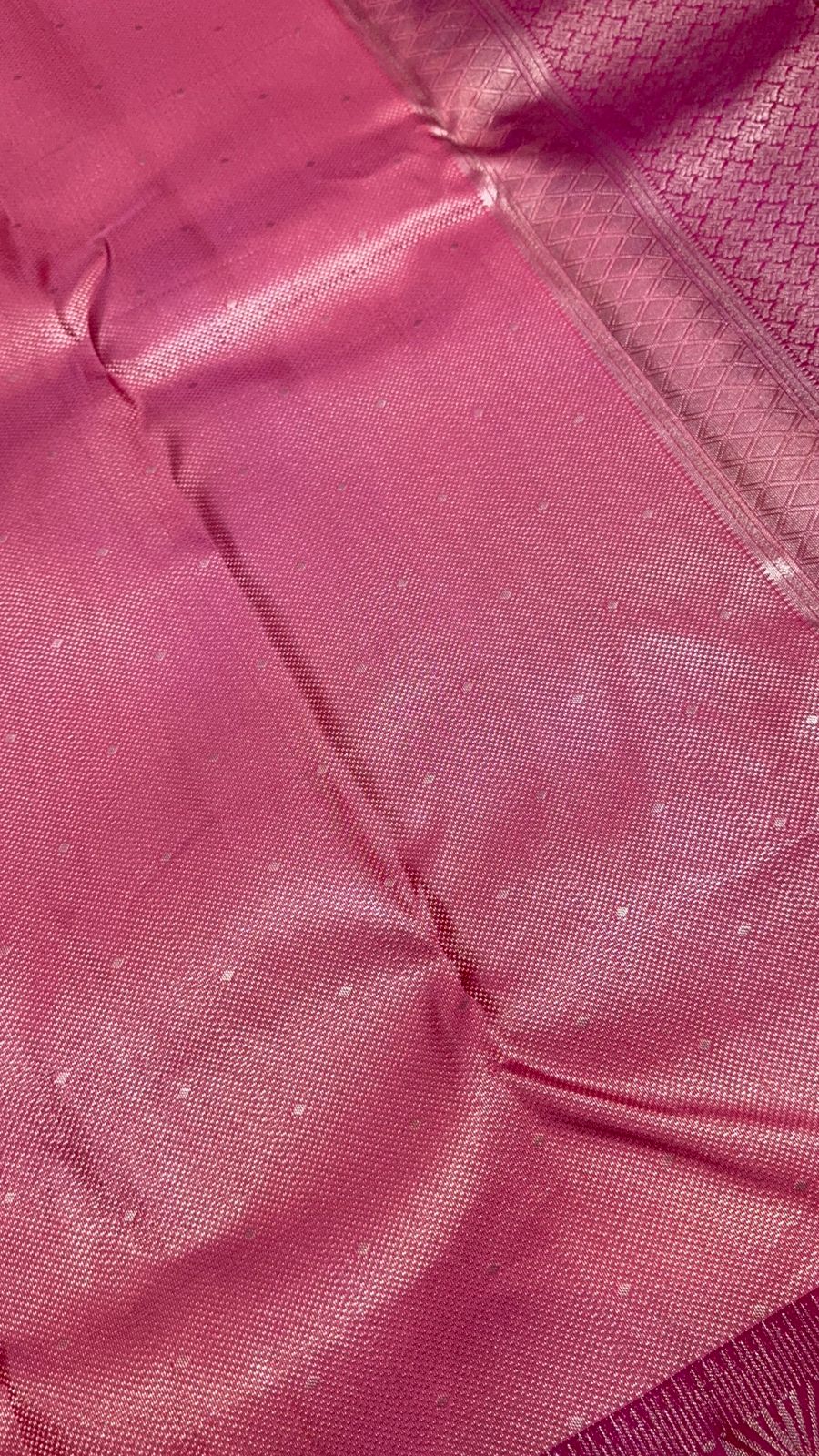 Half mix Kanjeevaram silk saree - Kanjeevaram Silk Mandir