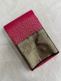 Half Mix Kanjeevaram Silk Saree - Kanjeevaram Silk Mandir