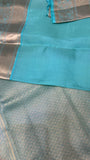 Half mix Kanjeevaram silk saree - Kanjeevaram Silk Mandir