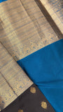 Half Mix Kanjeevaram Silk Saree - Kanjeevaram Silk Mandir