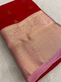 Half Mix Kanjeevaram Silk Saree - Kanjeevaram Silk Mandir