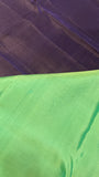 Half mix Kanjeevaram silk saree - Kanjeevaram Silk Mandir