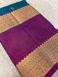 Half Mix Kanjeevaram Silk Saree - Kanjeevaram Silk Mandir
