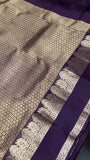Half mix Kanjeevaram silk saree - Kanjeevaram Silk Mandir