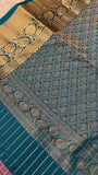 Half Mix Kanjeevaram Silk Saree - Kanjeevaram Silk Mandir