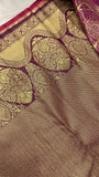 Half Mix Kanjeevaram Silk Saree - Kanjeevaram Silk Mandir