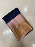 Half mix Kanjeevaram silk saree - Kanjeevaram Silk Mandir