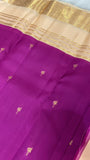 Half mix Kanjeevaram silk saree - Kanjeevaram Silk Mandir