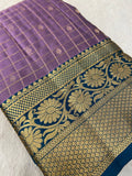 Half Mix Kanjeevaram Silk Saree - Kanjeevaram Silk Mandir
