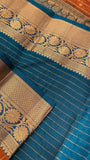 Half Mix Kanjeevaram Silk Saree - Kanjeevaram Silk Mandir