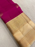 Half mix Kanjeevaram silk saree - Kanjeevaram Silk Mandir