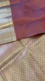 Half mix Kanjeevaram silk saree - Kanjeevaram Silk Mandir