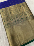 Half Mix Kanjeevaram Silk Saree - Kanjeevaram Silk Mandir