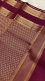 Half Mix Kanjeevaram Silk Saree - Kanjeevaram Silk Mandir