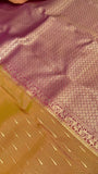 Half Mix Kanjeevaram Silk Saree - Kanjeevaram Silk Mandir