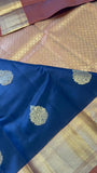 Half mix Kanjeevaram silk saree - Kanjeevaram Silk Mandir