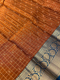 Half Mix Kanjeevaram Silk Saree - Kanjeevaram Silk Mandir