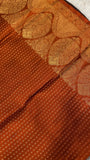 Half mix Kanjeevaram silk saree - Kanjeevaram Silk Mandir