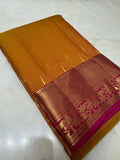 Half Mix Kanjeevaram Silk Saree - Kanjeevaram Silk Mandir