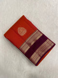 Half Mix Kanjeevaram Silk Saree - Kanjeevaram Silk Mandir
