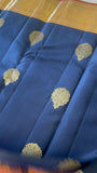 Half mix Kanjeevaram silk saree - Kanjeevaram Silk Mandir