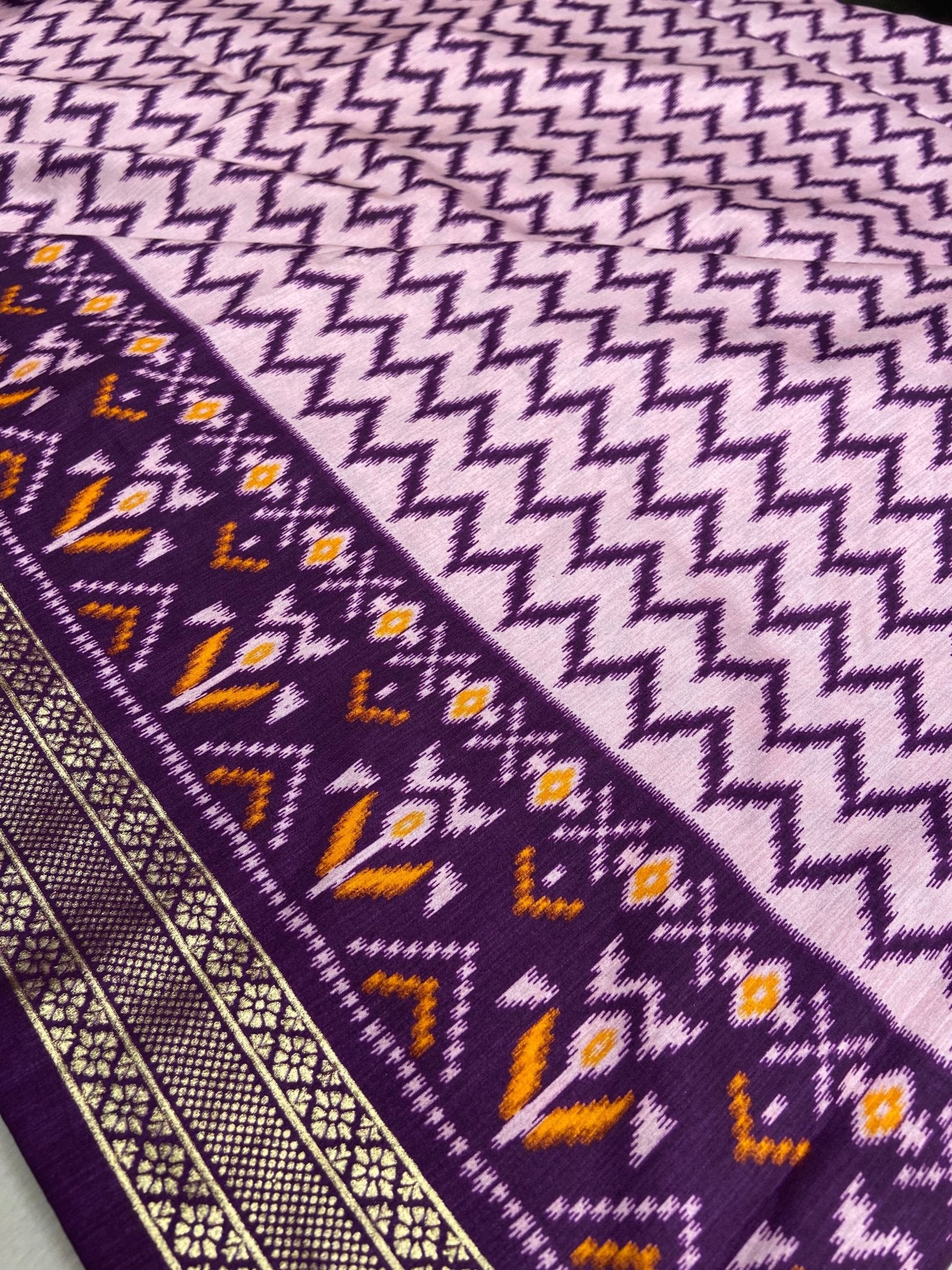 Hast Patola saree - Kanjeevaram Silk Mandir