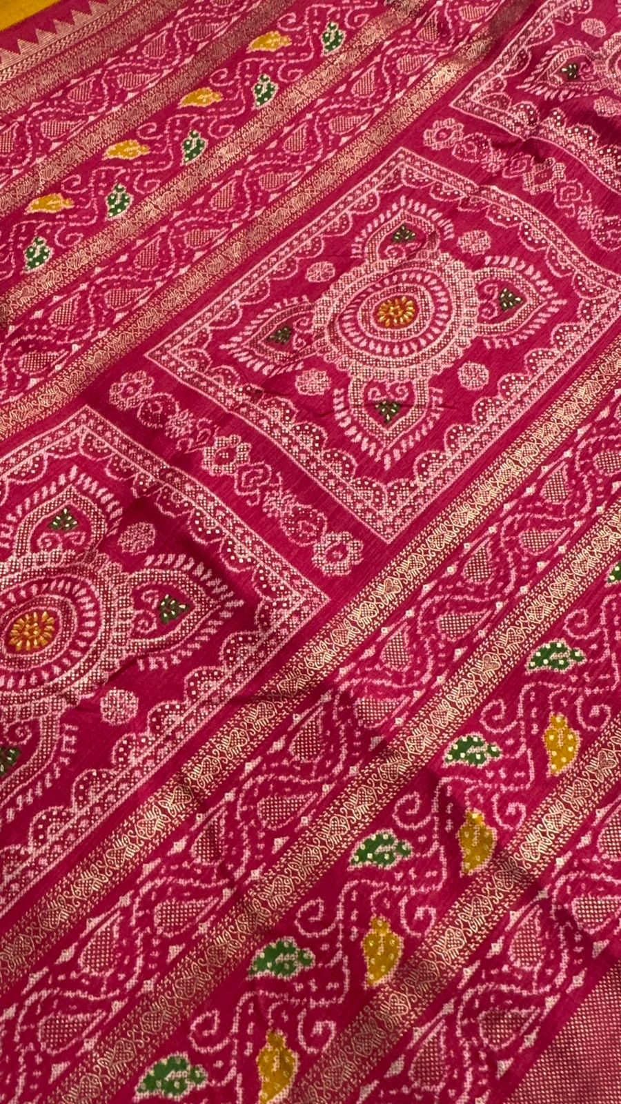 Hast Patola saree - Kanjeevaram Silk Mandir