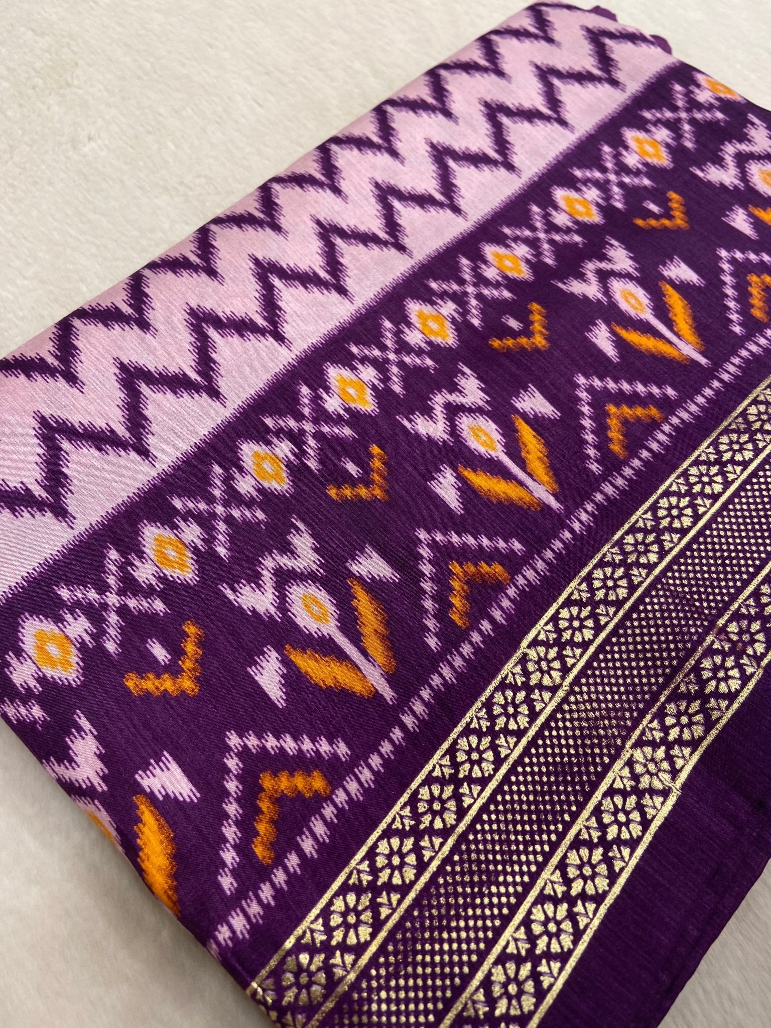Hast Patola saree - Kanjeevaram Silk Mandir