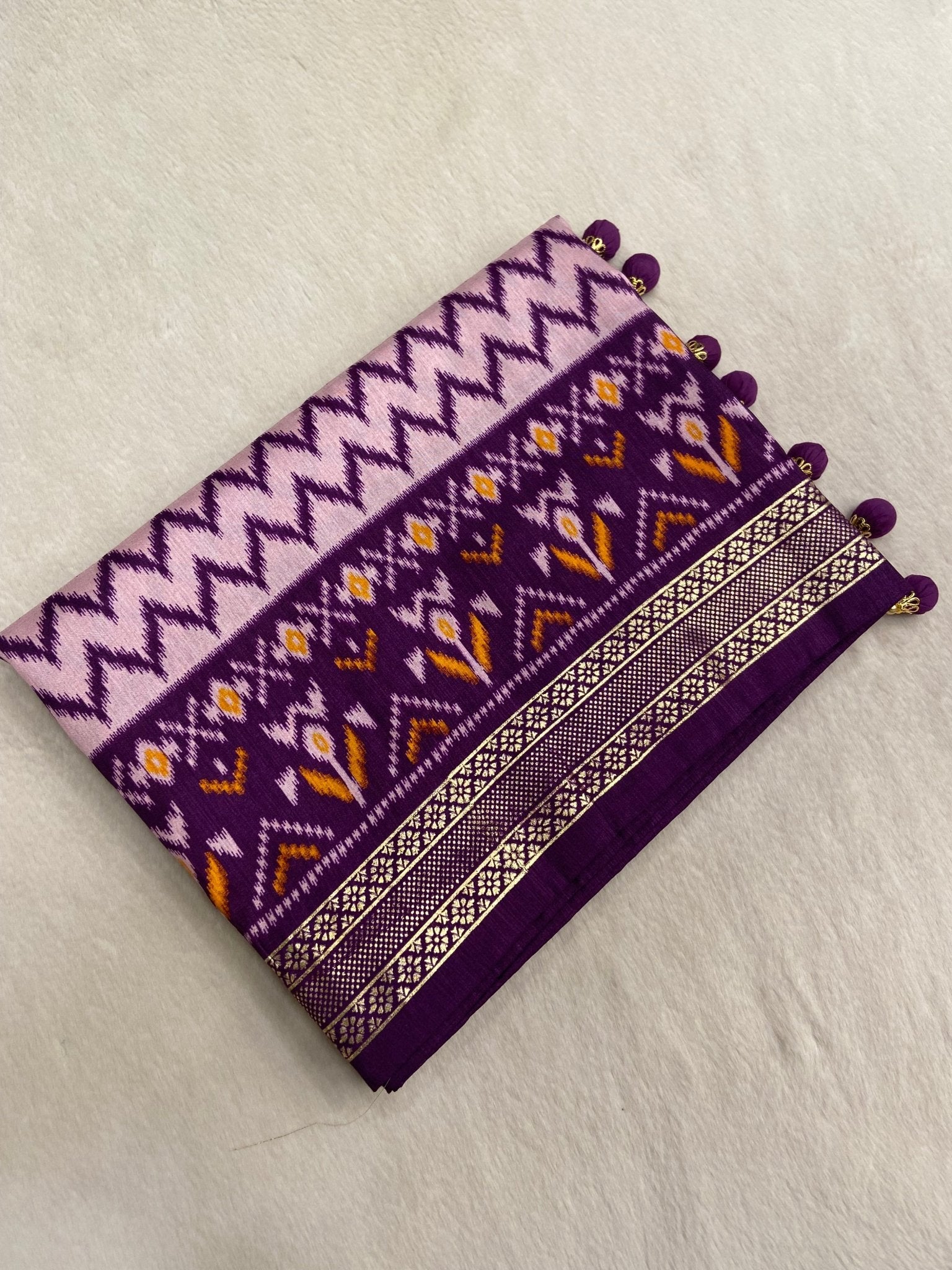 Hast Patola saree - Kanjeevaram Silk Mandir