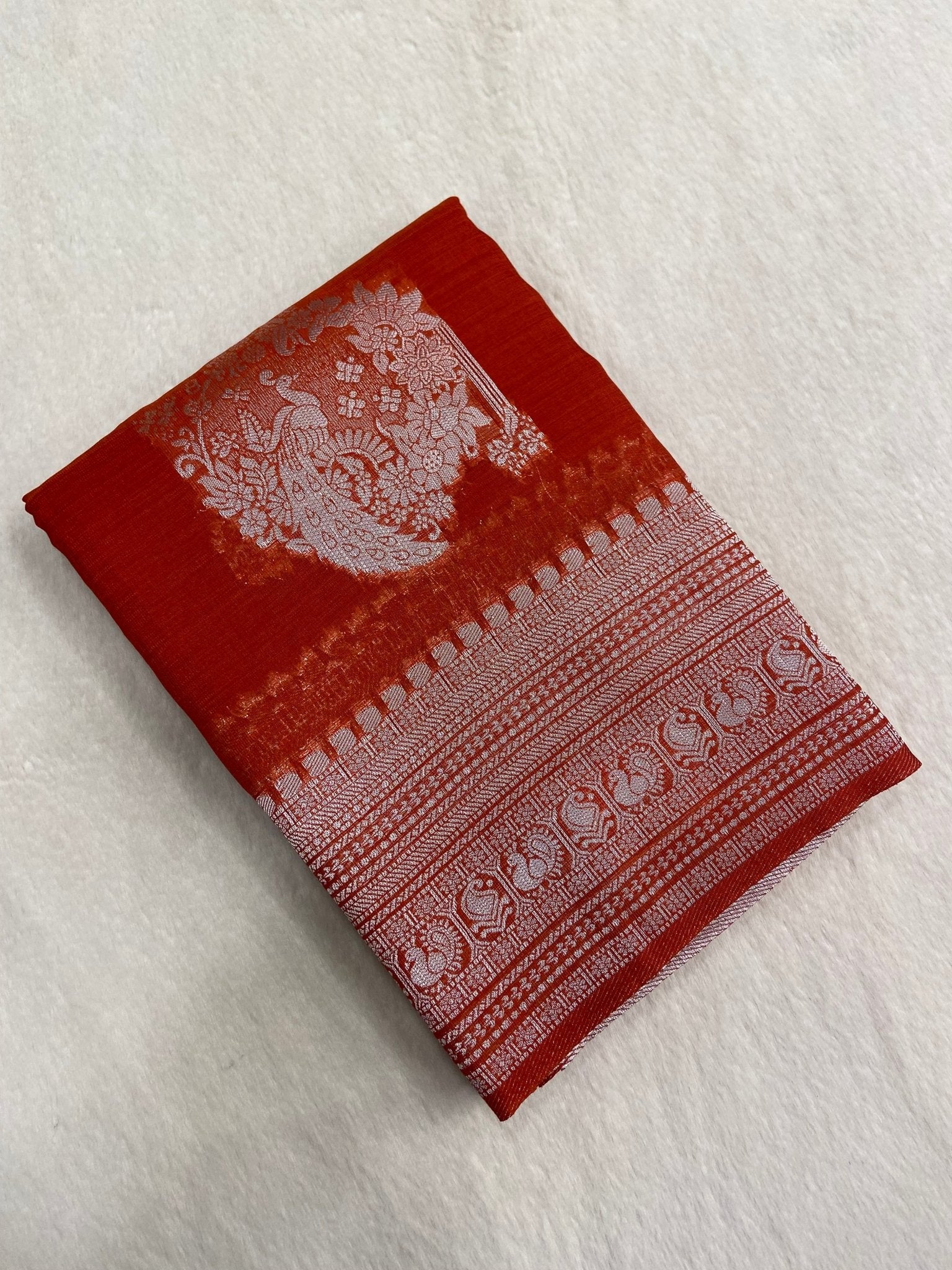 Heritage Cotton Saree - Kanjeevaram Silk Mandir
