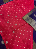 HO Patta silk saree with zardosi work - Kanjeevaram Silk Mandir