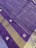 HO Patta silk saree with zardosi work - Kanjeevaram Silk Mandir