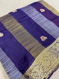 HO Patta silk saree with zardosi work - Kanjeevaram Silk Mandir