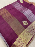 HO Patta silk saree with zardosi work - Kanjeevaram Silk Mandir