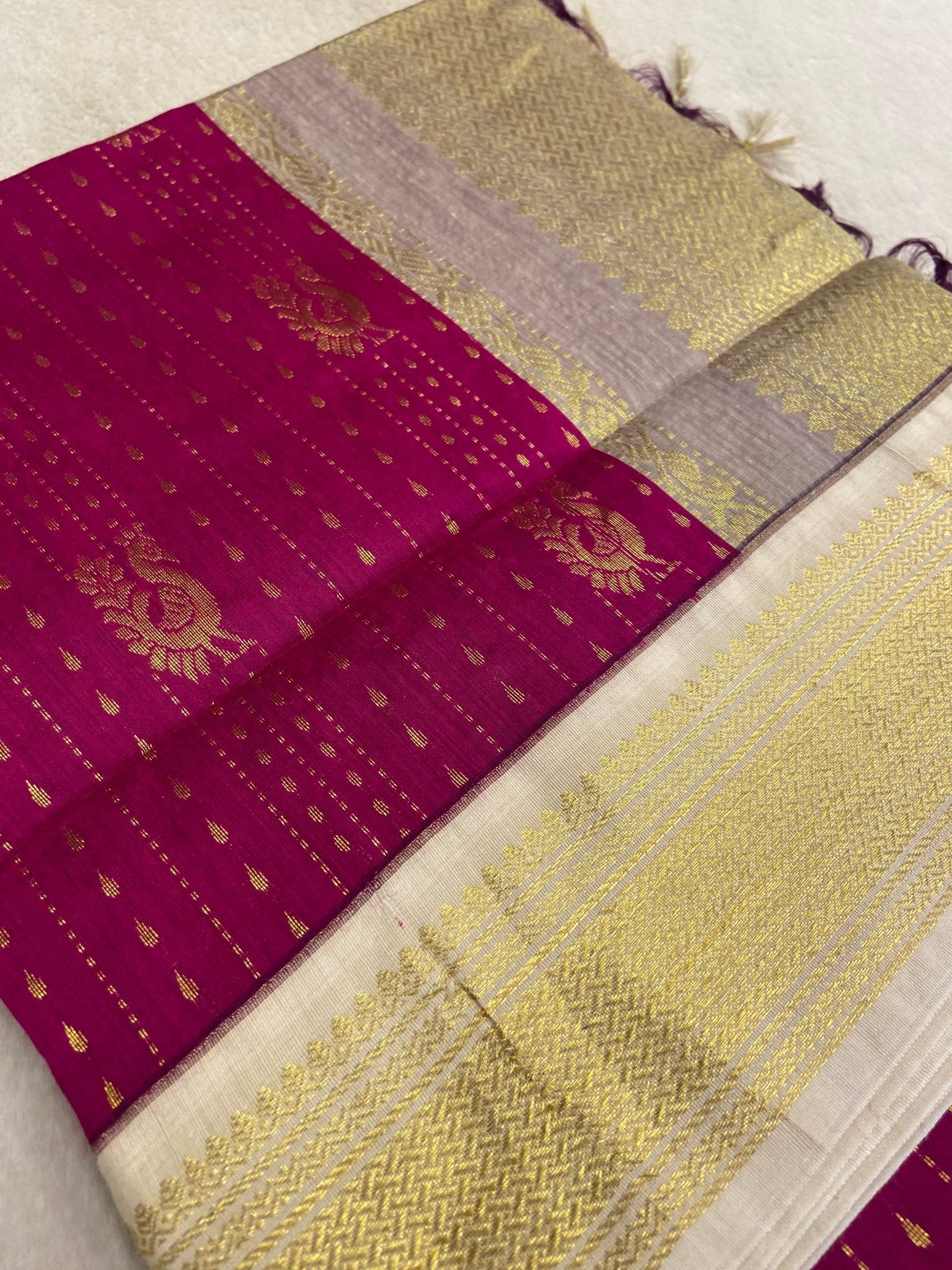 Kalyani Cotton Saree - Kanjeevaram Silk Mandir