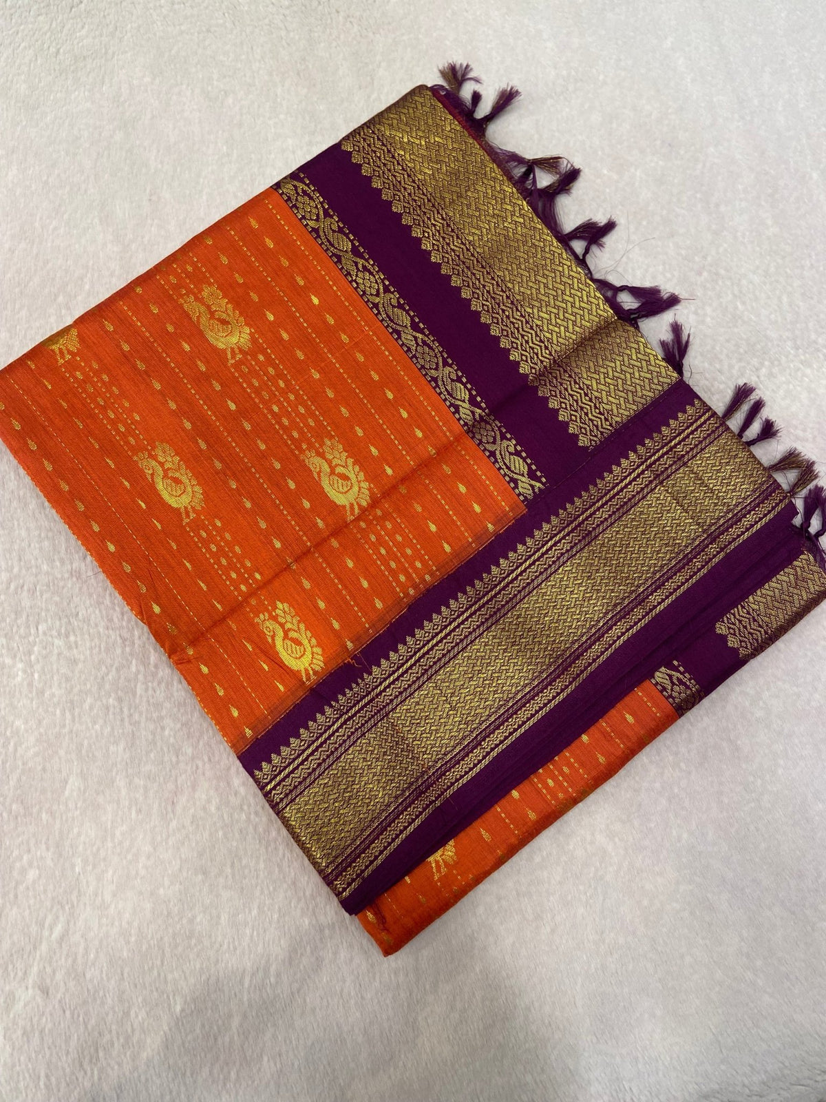 Kalyani Cotton Saree - Kanjeevaram Silk Mandir