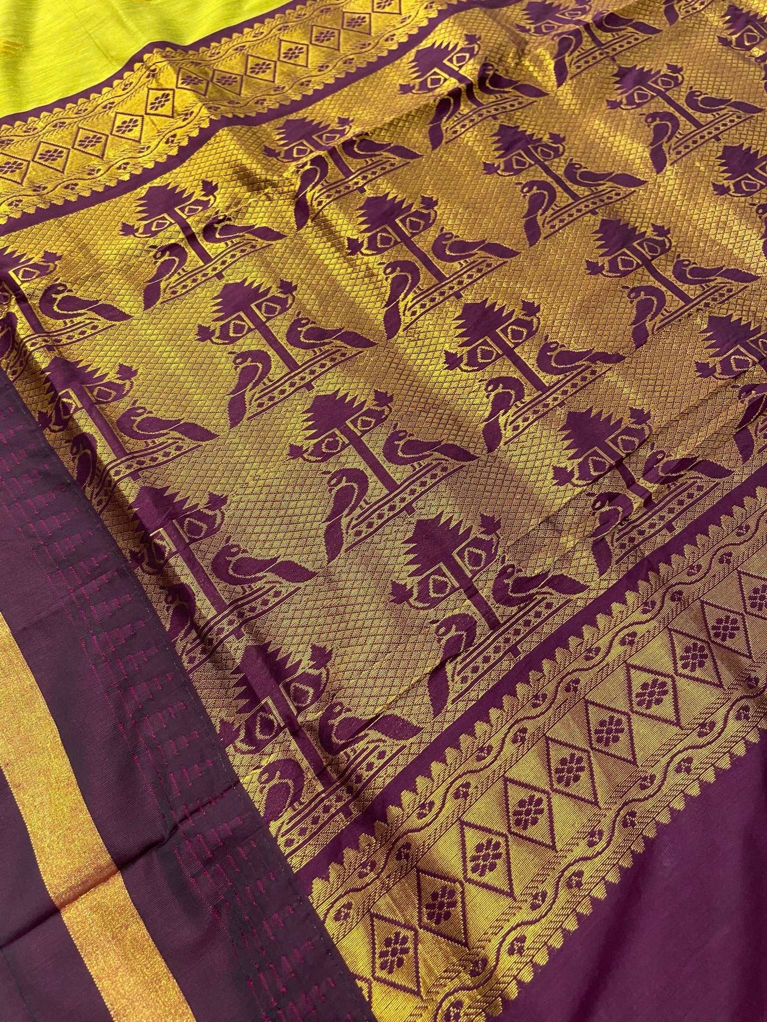 Kalyani Cotton Saree - Kanjeevaram Silk Mandir