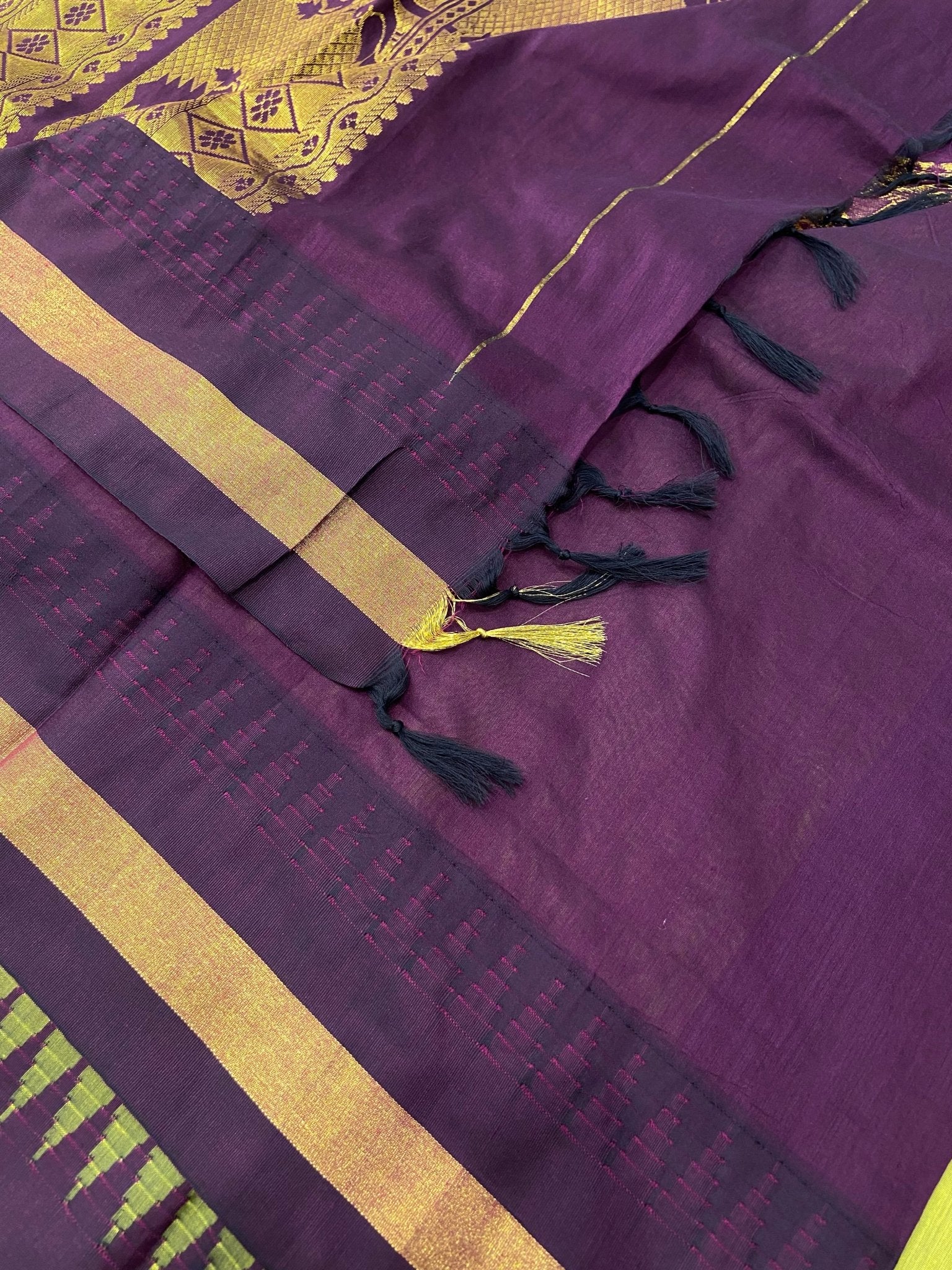 Kalyani Cotton Saree - Kanjeevaram Silk Mandir