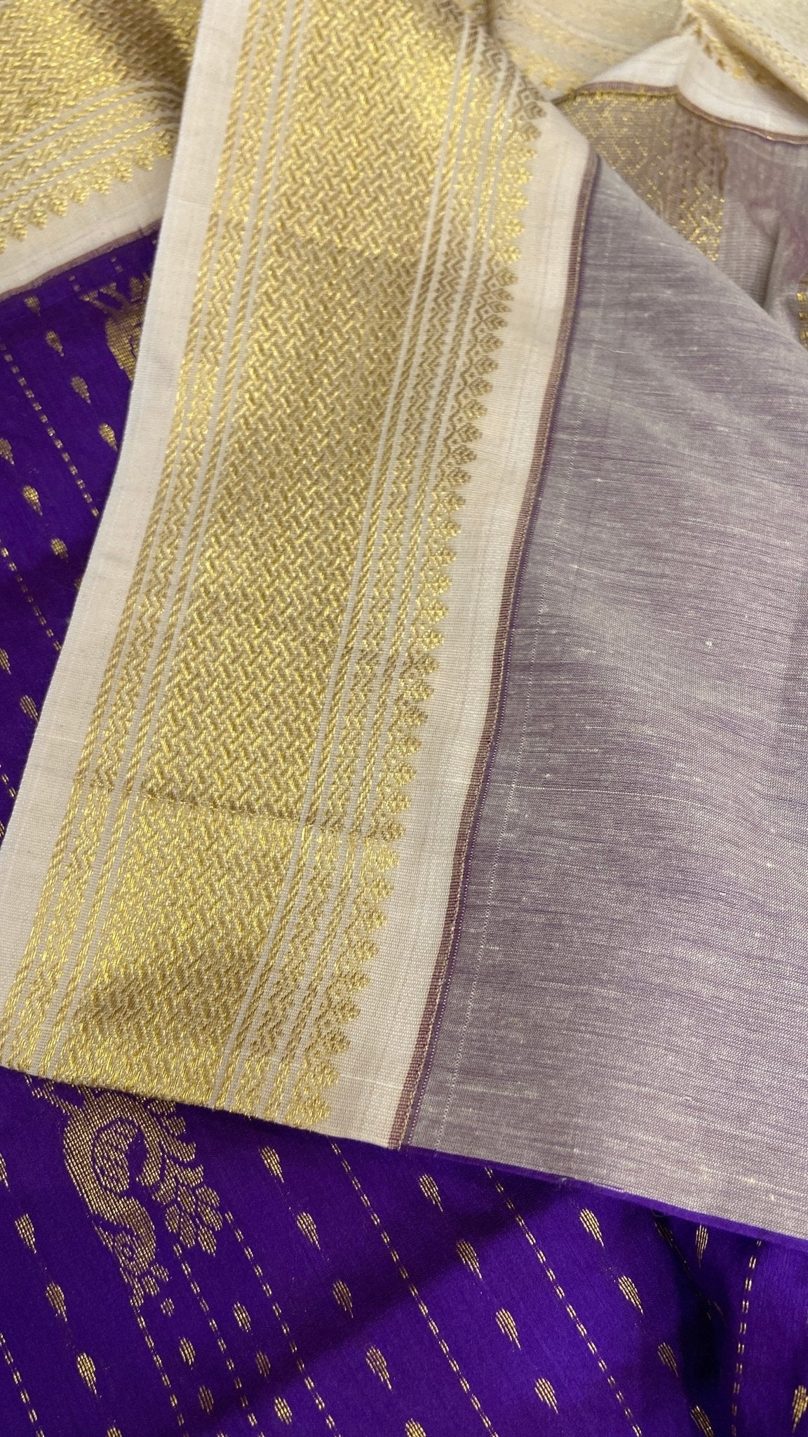 Kalyani Cotton Saree - Kanjeevaram Silk Mandir