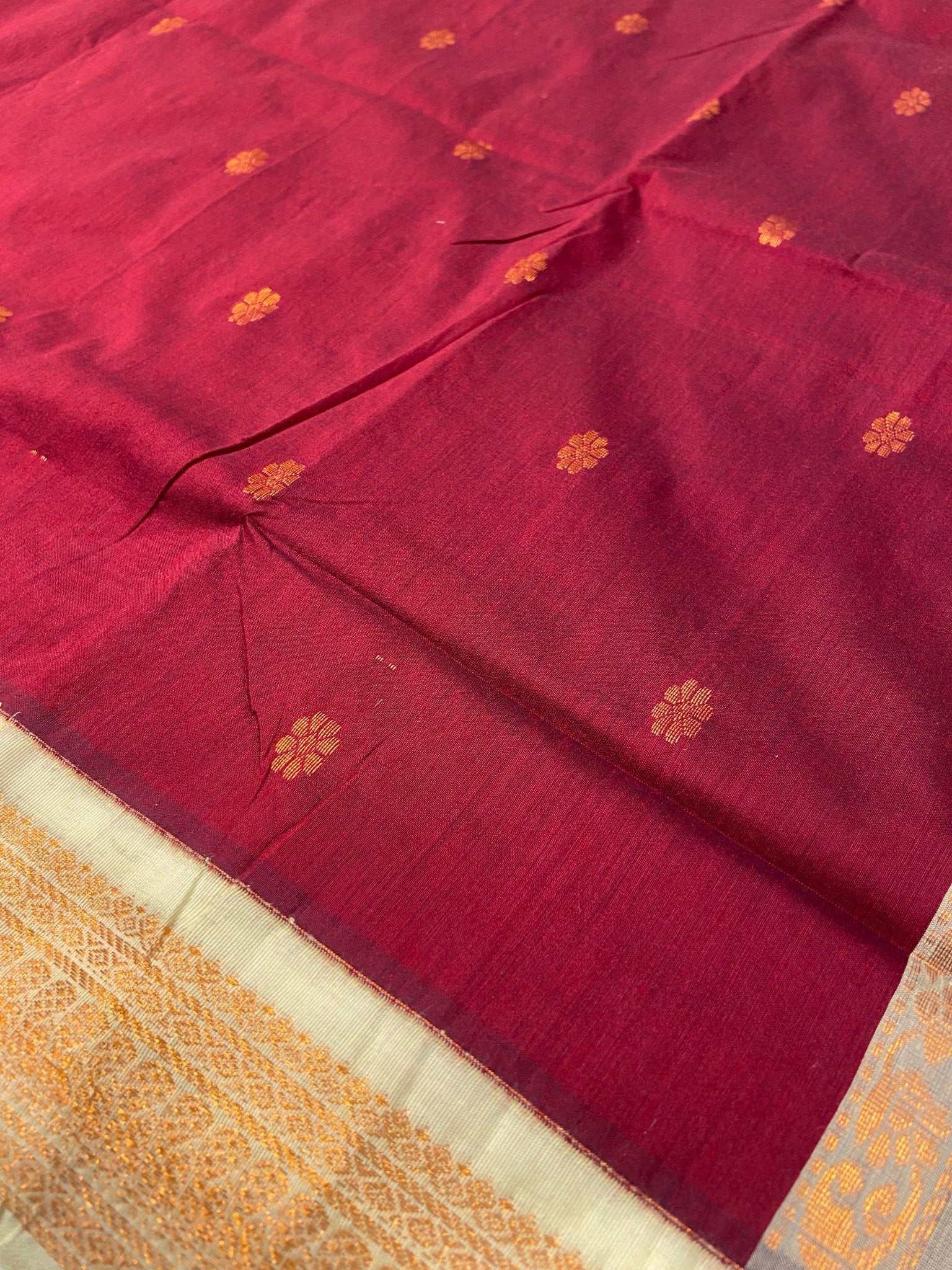 Kalyani Cotton Saree - Kanjeevaram Silk Mandir