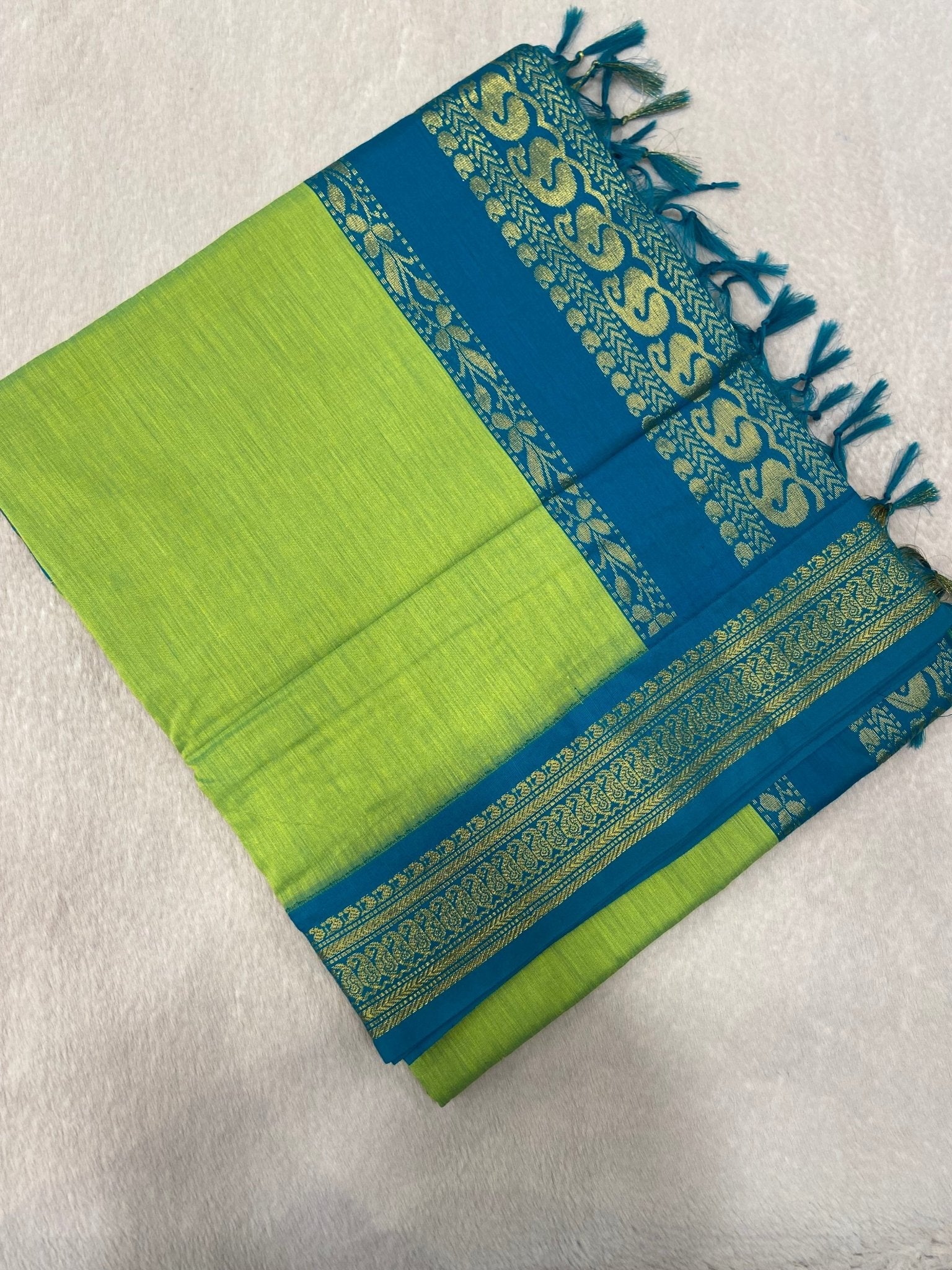 Kalyani Cotton Saree - Kanjeevaram Silk Mandir